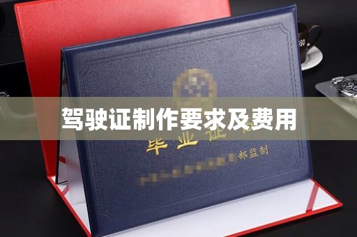 宁远驾驶证制作要求及费用