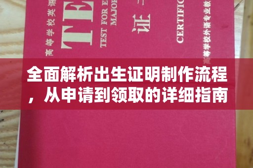 宁远全面解析出生证明制作流程，从申请到领取的详细指南