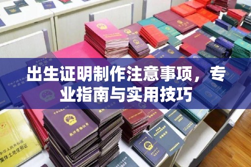 宁远出生证明制作注意事项，专业指南与实用技巧