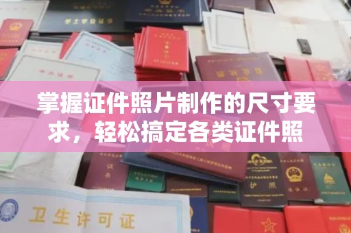 宁远掌握证件照片制作的尺寸要求，轻松搞定各类证件照