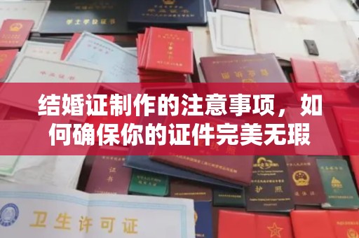 宁远结婚证制作的注意事项，如何确保你的证件完美无瑕