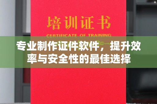 宁远专业制作证件软件，提升效率与安全性的最佳选择