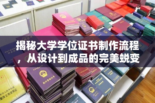 宁远揭秘大学学位证书制作流程，从设计到成品的完美蜕变