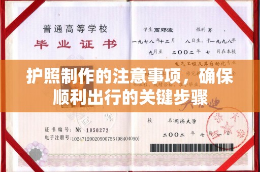 宁远护照制作的注意事项，确保顺利出行的关键步骤