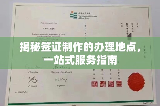 宁远揭秘签证制作的办理地点，一站式服务指南