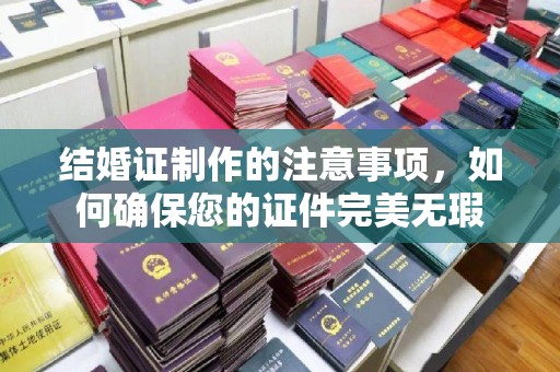 宁远结婚证制作的注意事项，如何确保您的证件完美无瑕