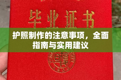 宁远护照制作的注意事项，全面指南与实用建议